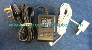 New Sino-American A41640DBC UK 3-Pin Plug AC Power Adapter 6W 16V 375mA For M6320 - Click Image to Close